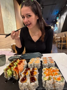 Sushi date with me part 2