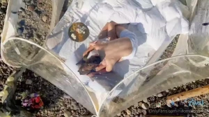 Next week s video is a deep kiss in a transparent tent it s the most