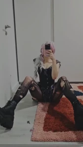 Would you like these goth mommy boots stepping on you