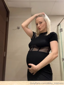 Guess who had wild sex all christmas long your kinky pregnant mommy do