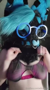 This kitty looks pretty in pink