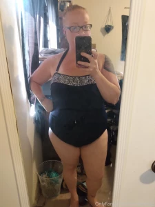 Trying on my new bathing suit i like it tell me what you think part 2