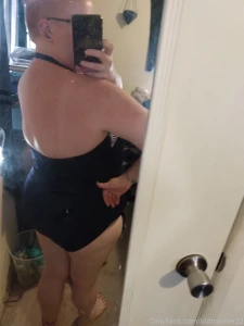 Trying on my new bathing suit i like it tell me what you think part 1