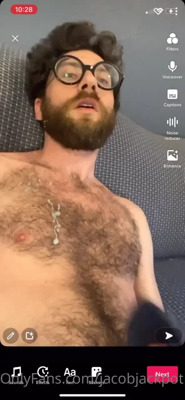 Huge cum shower - discrete hotel room fun - my friend was in room next 