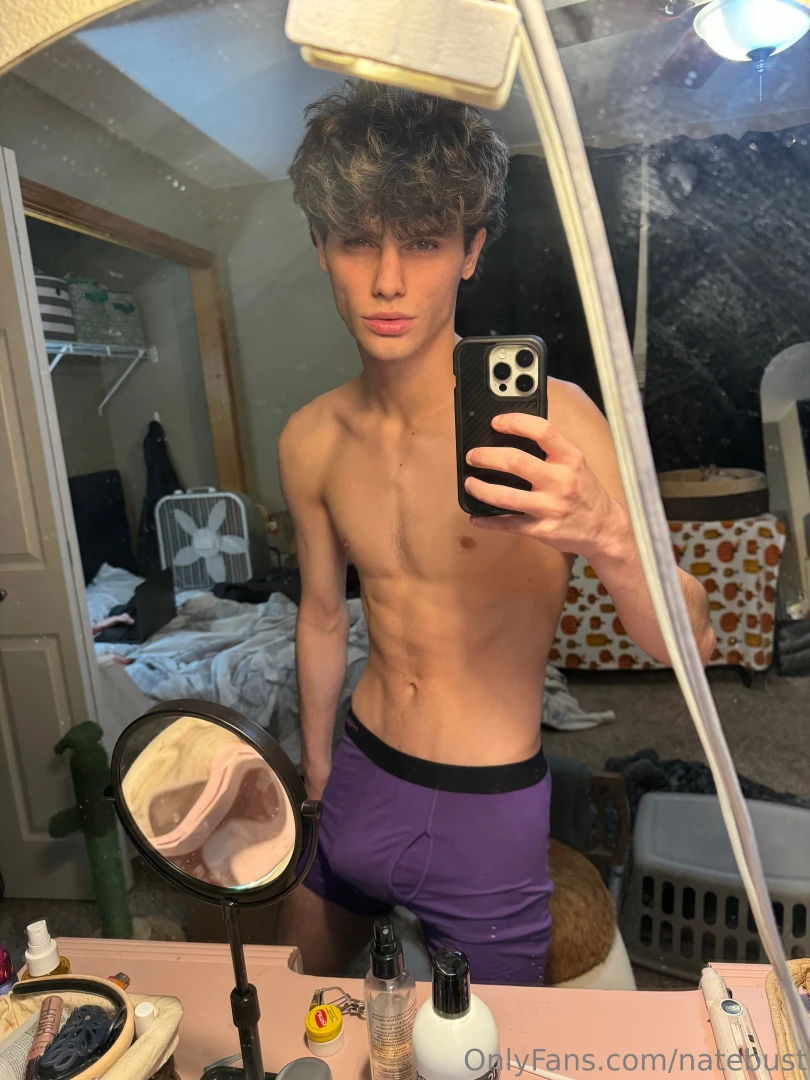 It s kind of hard to pull my boxers down with a this huge 