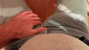 Sound on rub before cum