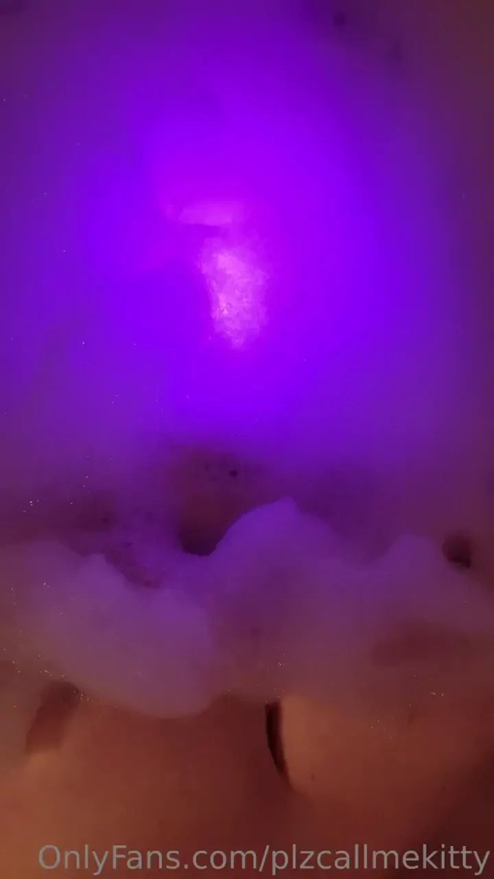 Playing with my boobies what do you think of the color changing light 