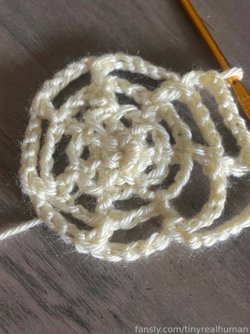 404713270281248768 - How to crochet a spider web 