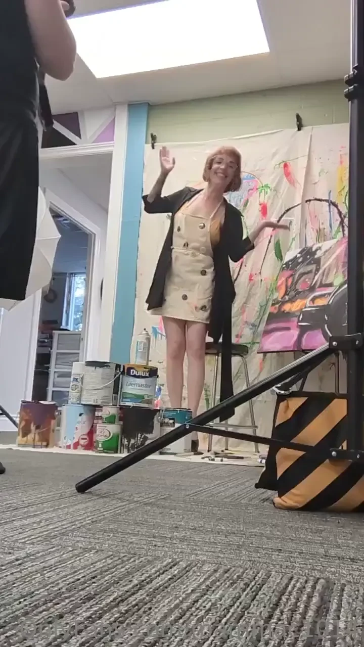 Paint night did a amazing collaboration with studio 9 yesterday here part 1 