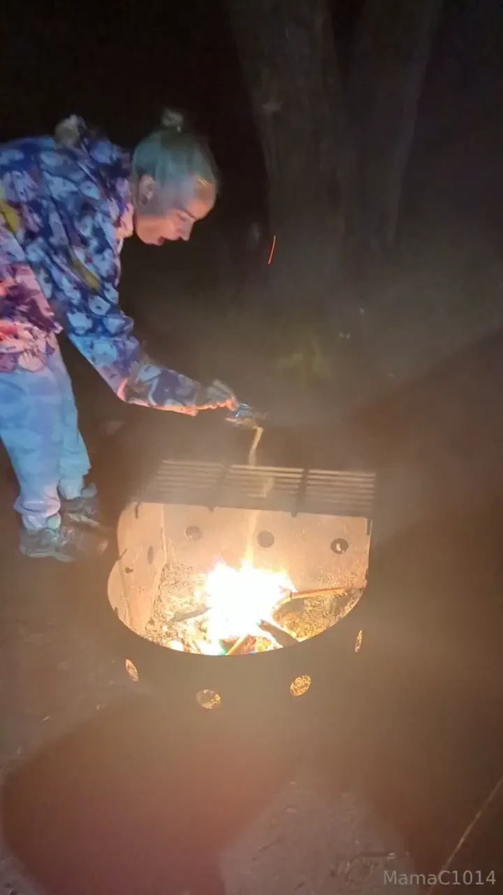 Cook for em and then get naked naked in the firelight absolutely 