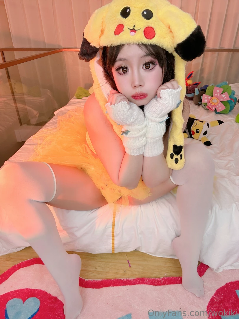 Hihi guess who s a sleepy lil pika today i found this pikachu hat and part 2 