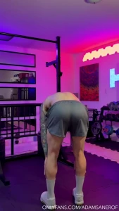 Workout time a little bit of cardio still getting used to that damn