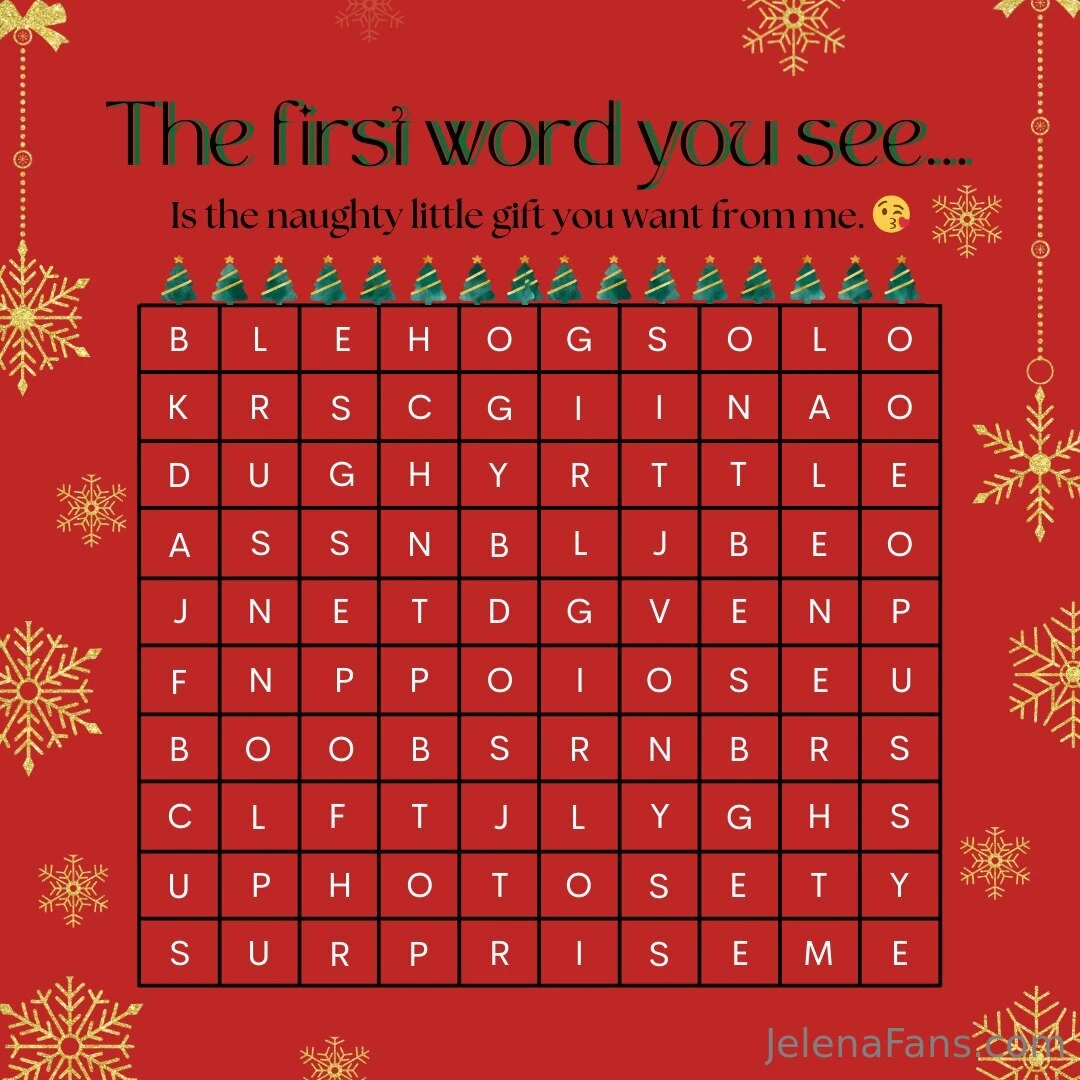 Christmas isn t over yet tip 15 and uncover the first naughty word 