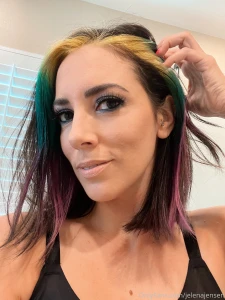 Do you miss my wild colorful hair that drove you crazy