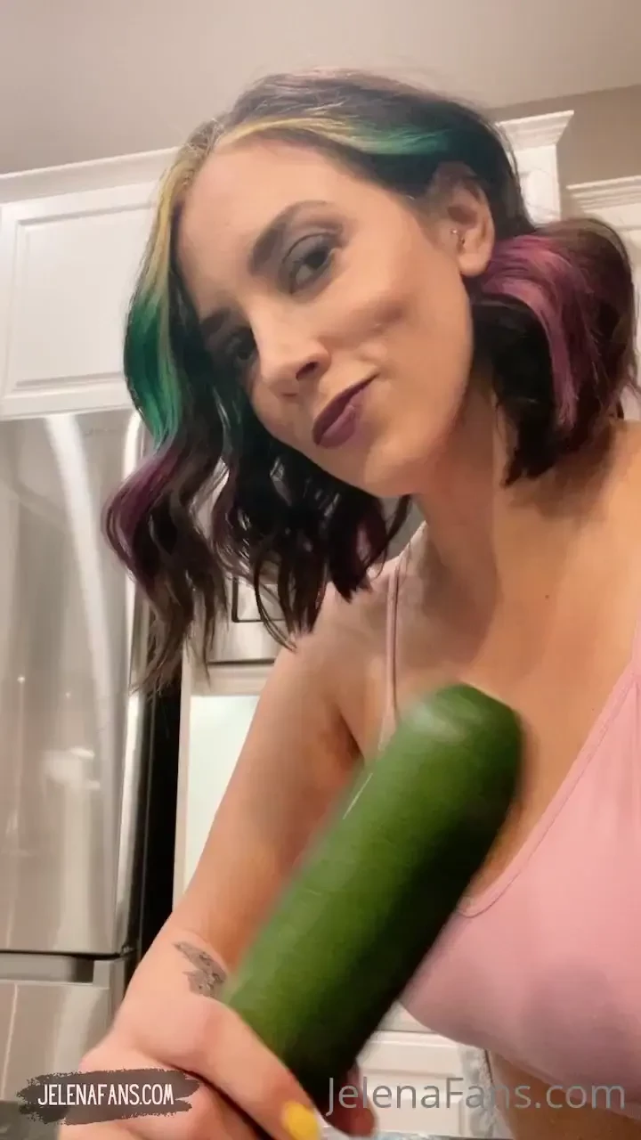 This is one huge zucchini 
