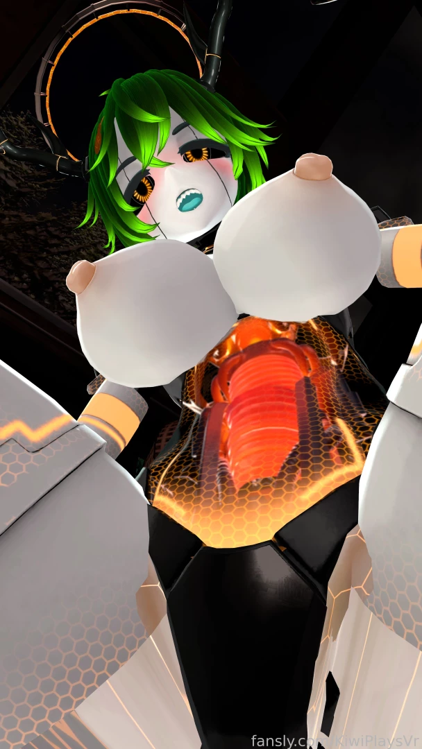 Final photos from tonight robot robots vrchat ruruh runa raruh big part 3 