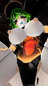 Final photos from tonight robot robots vrchat ruruh runa raruh big part 3
