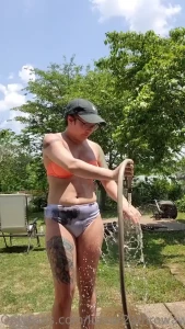 Just enjoying some when i needed to cool off
