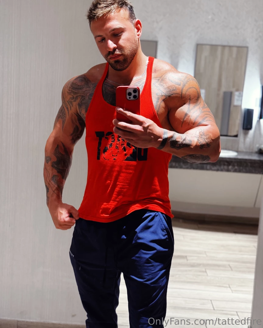 After gym pump who wants to squeeze them arms 