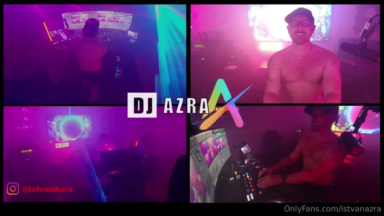 A snap of my recent dj sesh dj azra in the mix san diego 