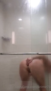 A little naughty shower fun