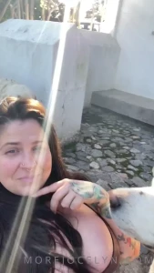 Photobomb i was about to do the most in my barely-there swimsuit but