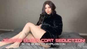 Can t lie i felt like such a tease in my black coat i danced slow