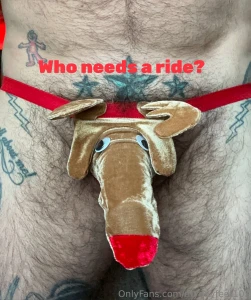 Wanna ride my reindeer