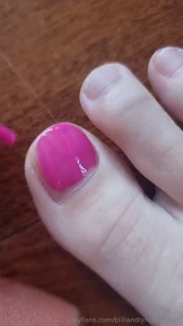 It s a paint your toenails kind of day
