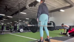 Working on my assets starting the week off right lift heavy and often