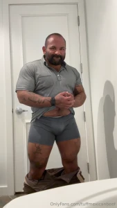 Showing off new underwear