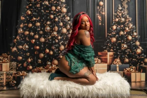 I ve got a surprise for santa when he comes down that chimney a sexy