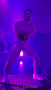 I also received a video of the gogo show in swimming pants i will