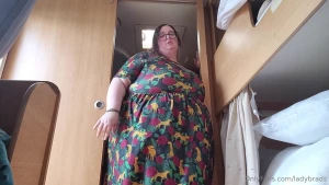 Ssbbw vs tiny caravan doors pt 2 whilst on holiday ssbbw ladybrads has part 1