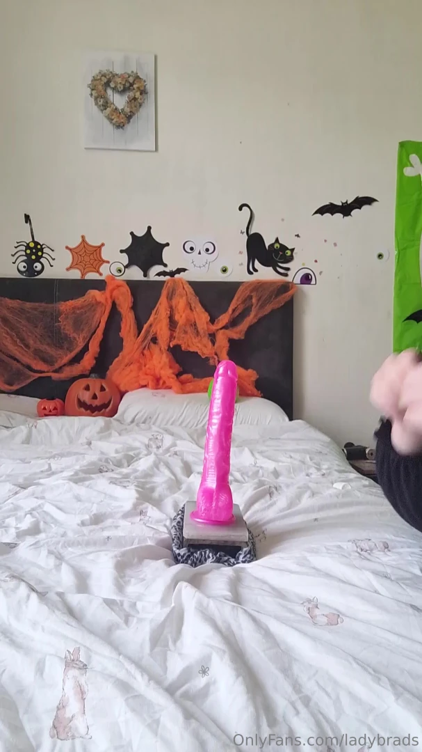 I take an 8 inch monster dildo in my pussy doggy style i have such a 