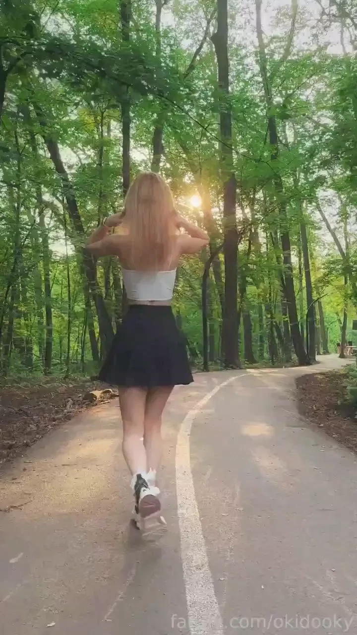 In the forest fyp 18 petite skinny natural young student babyface teen 