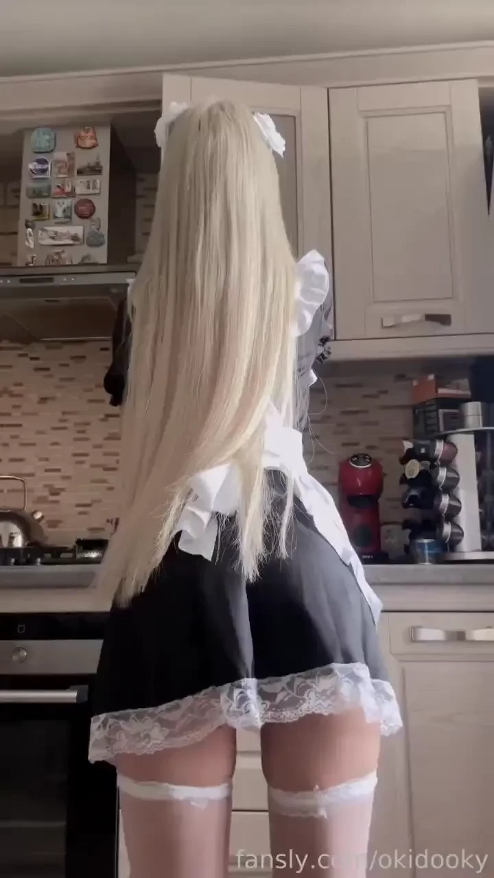 Did you order a maid fyp blonde 18 petite barelylegal young babyface 