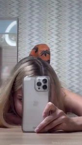 Missing the blond hair fyp tiktok tease petite babyface hornyteen 18