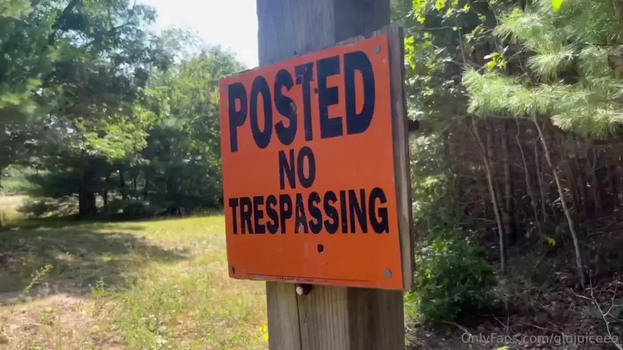 Took me in the woods then went for a dip but got caught by neighbors 