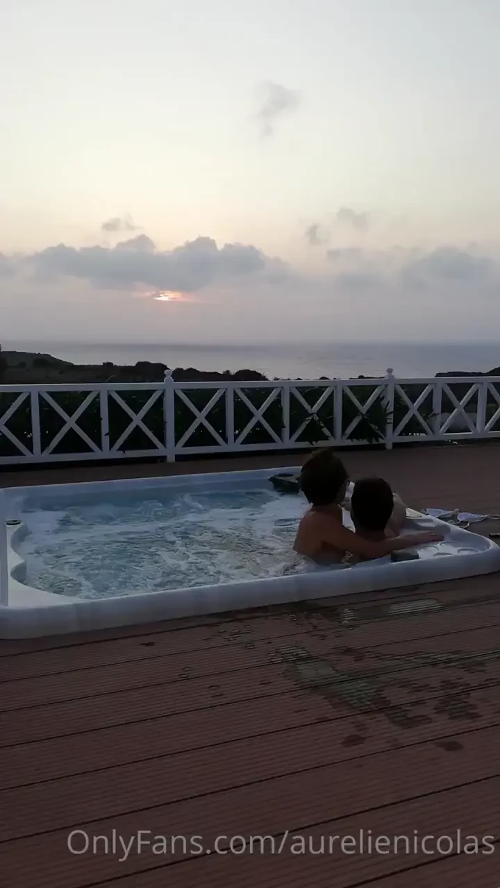 Belle soir e tous avec une petite vid o souvenir de santorin - 