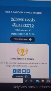 Congrats to the winners of november s giveaway please dm me if you won