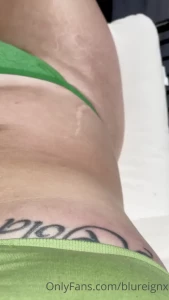 Who is licking all the sweat off of me