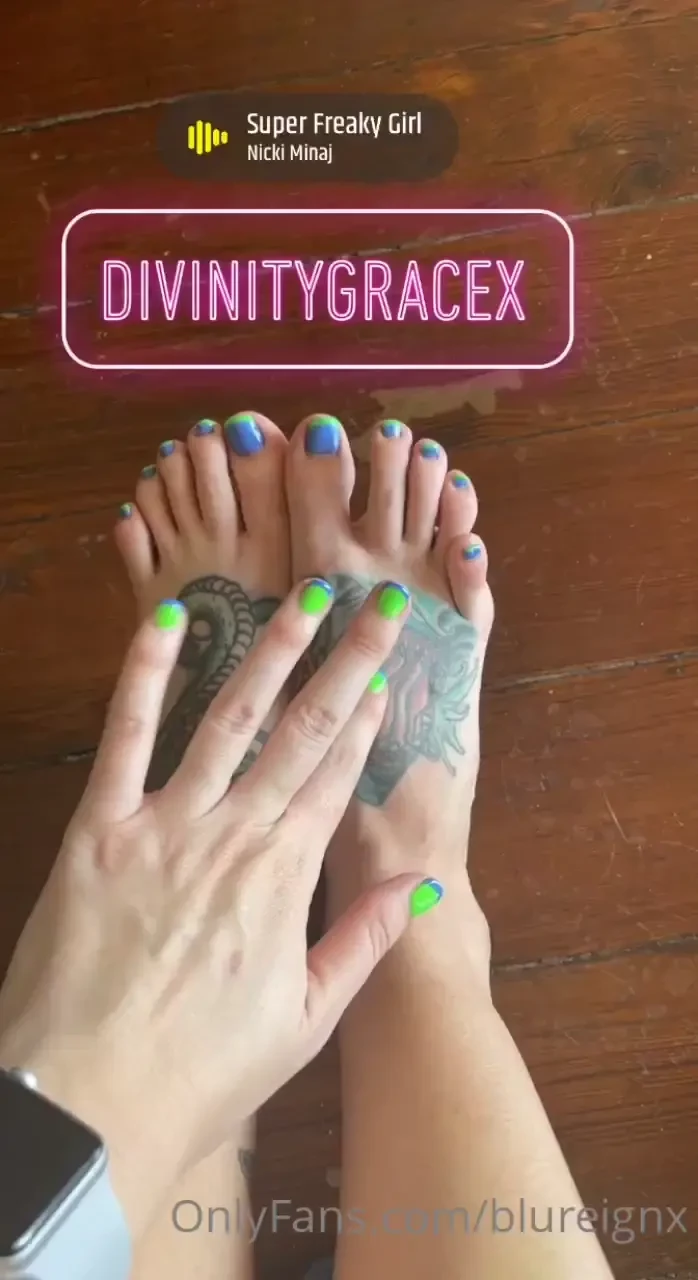 My nails couldn t be more me if i tried 