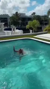 Like a beached whale
