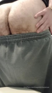Who doesn t like a nice fuzzy dilf virgin asshole and taint part 2