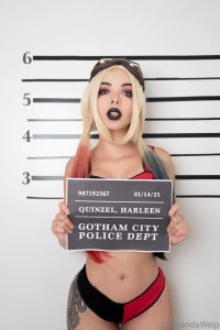 Harleen quinzel set starting today for you