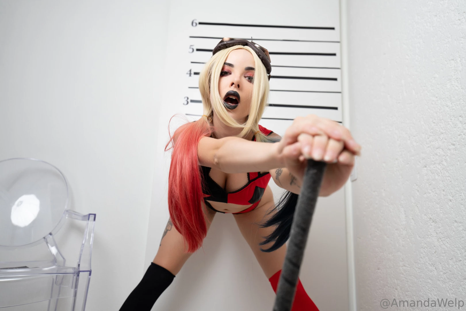 Back amp front harleen quinzel ph msilveira 