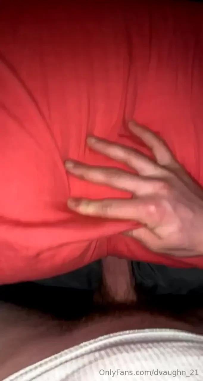 I got so horny i couldn t help but fuck my pillows wish it was you 