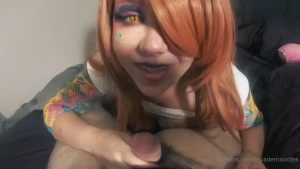 Real dick blowjob