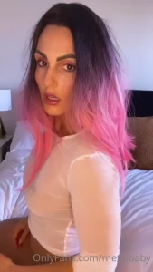 This pink hair really brought out the slut in me